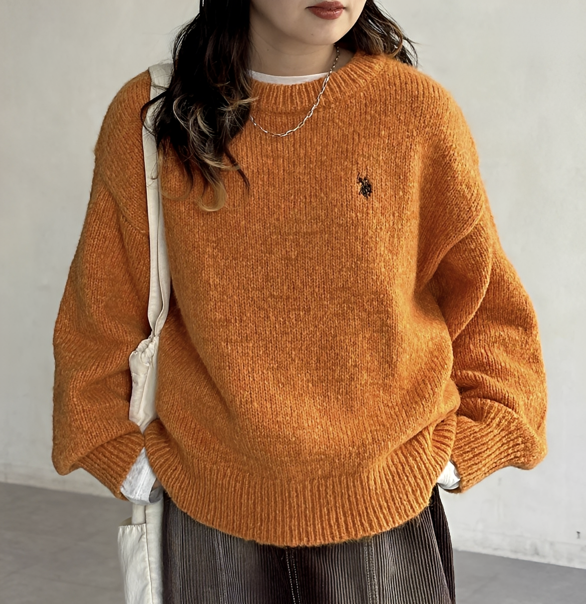 日本直送U.S. POLO ASSN. MIX Knit - HLY &amp; CHOCCICO