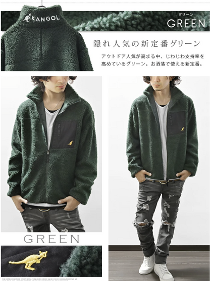 日本直送KANGOL Boa Jacket - HLY &amp; CHOCCICO