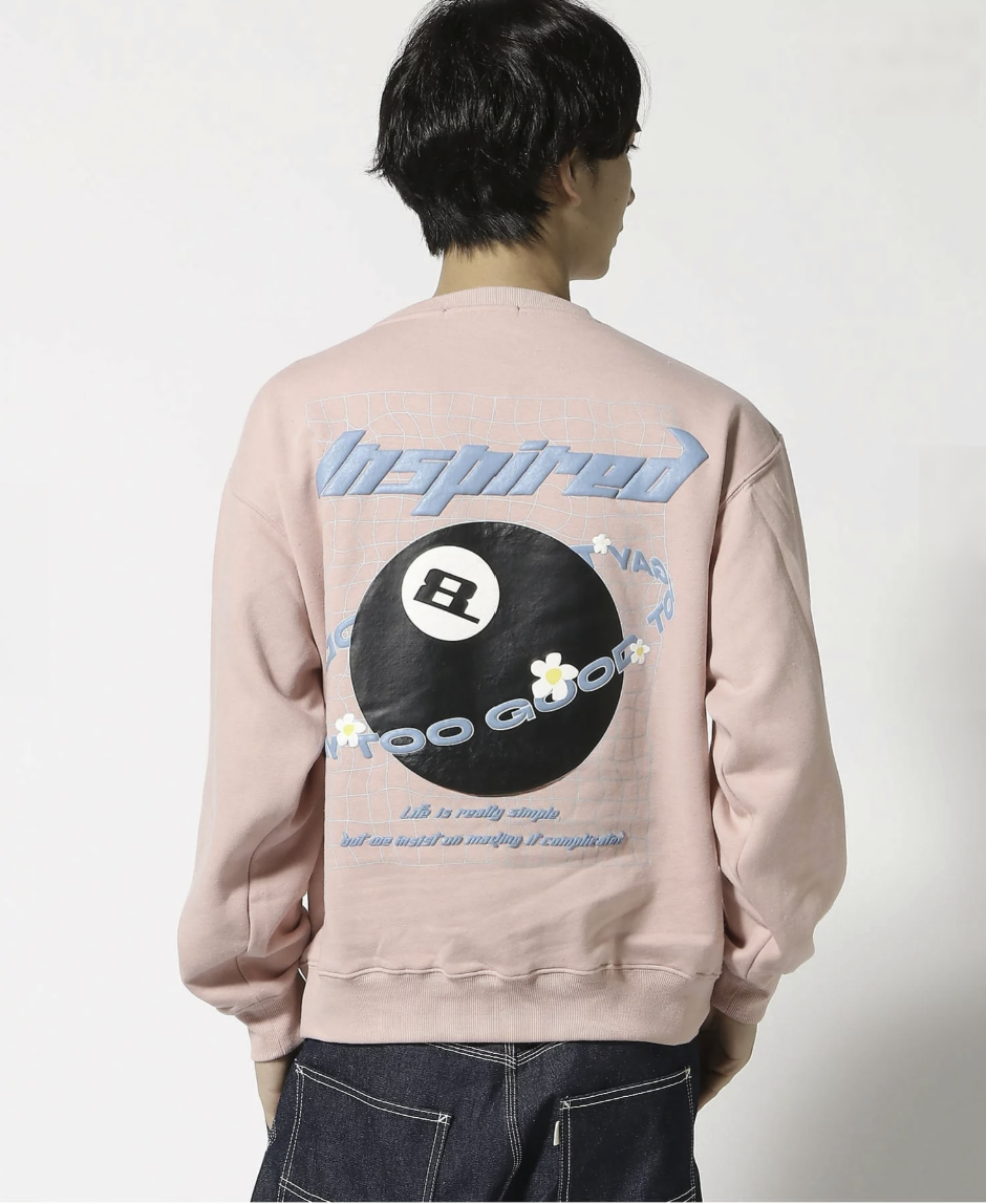 日本直送SITRY Oversized Brushed Lining Sweatshirt - HLY &amp; CHOCCICO