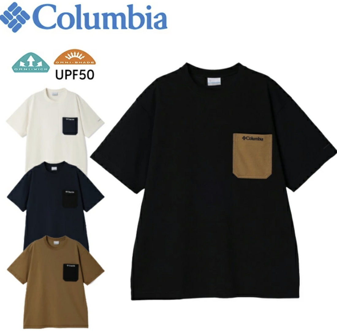 日本直送Columbia Pm0512 Yonge Street Short Sleeve Crew Tee - HLY &amp; CHOCCICO