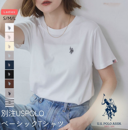 日本直送U.S. POLO ASSN.Classic Polo Icon Basic Tee