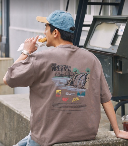 Direct from Japan: The Craft Crew Heavyweight Functional Fabric Big Silhouette Tee