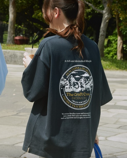 Direct from Japan: The Craft Crew Heavyweight Functional Fabric Big Silhouette Tee
