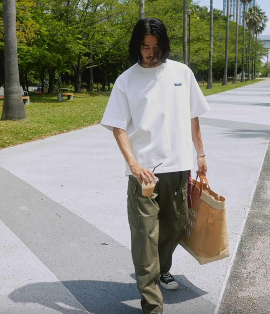 Direct from Japan: The Craft Crew Heavyweight Functional Fabric Big Silhouette Tee