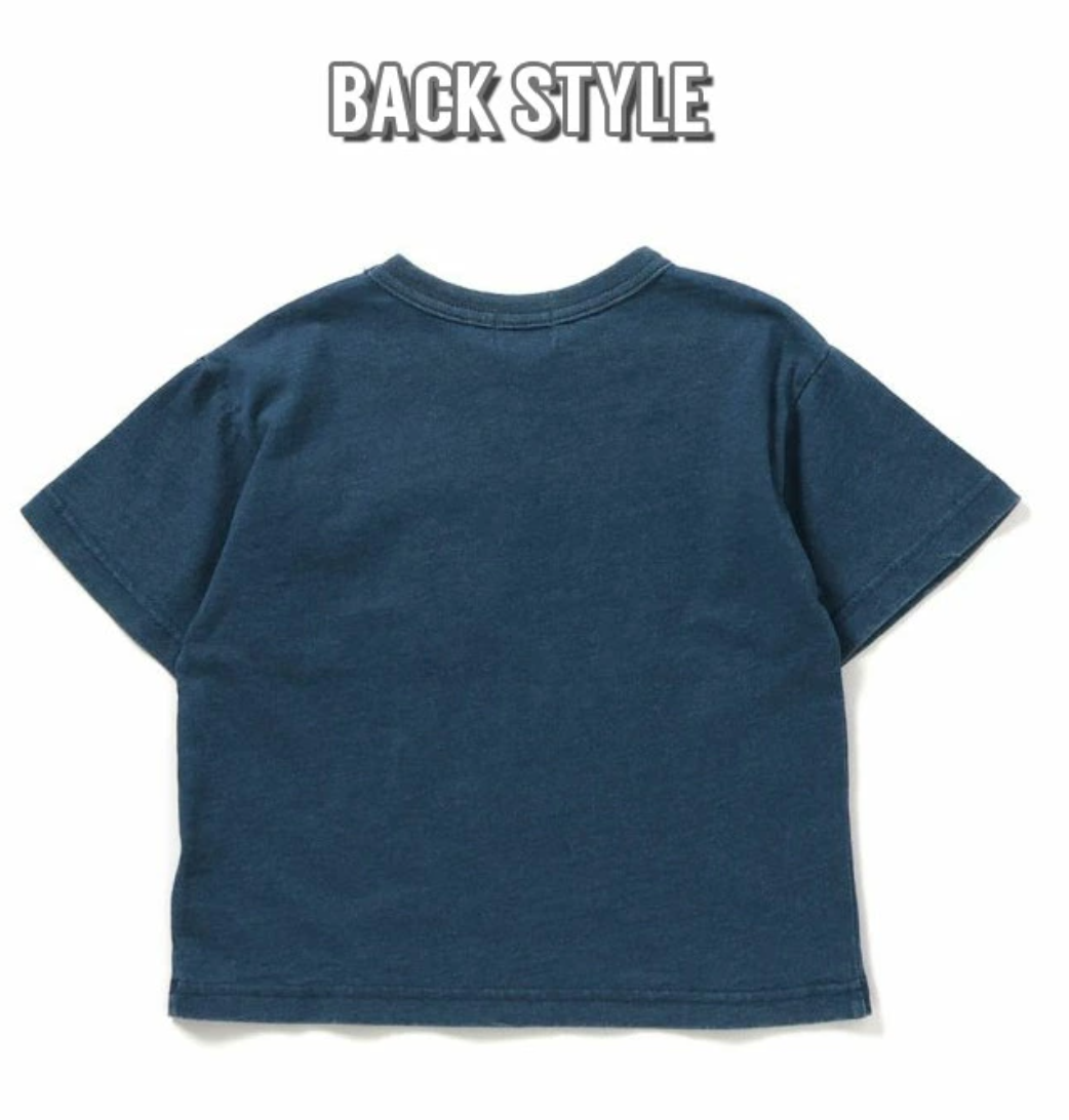 🌟售完即止🌟日本直送F.O.KIDS Denim pocket Tee