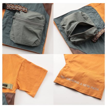 🌟售完即止🌟日本直送F.O.KIDS Switch Vest Docking Tee