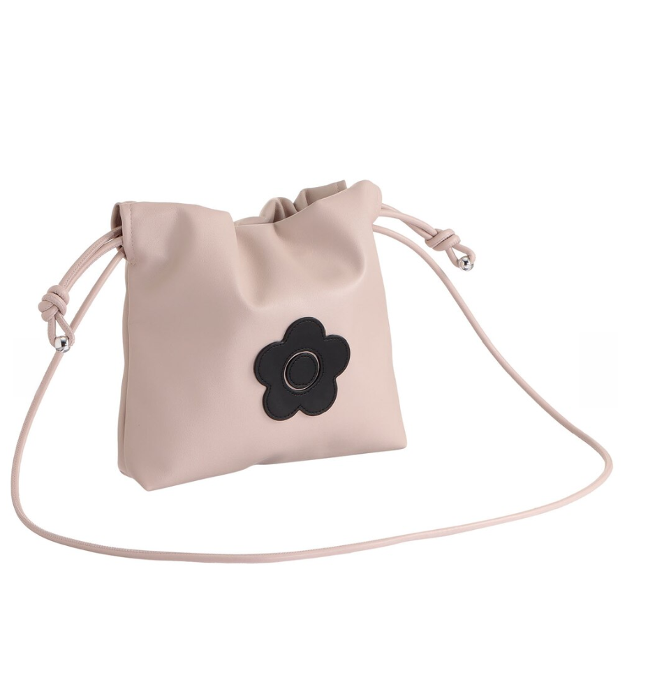 Direct from Japan MARY QUANT Daisy Patch Drawstring Shoulder