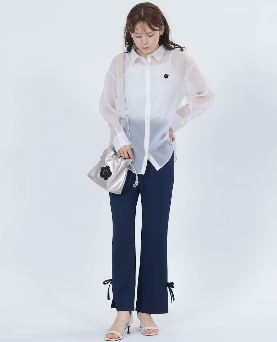 日本直送MARY QUANT Daisy Patch Drowst Shoulder