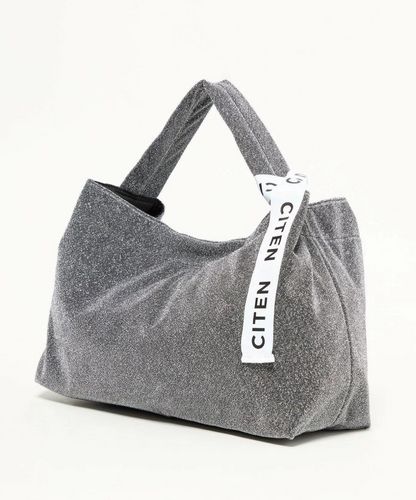 日本直送CITEN Metallic One-Handle Tote Bag