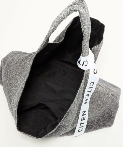 日本直送CITEN Metallic One-Handle Tote Bag