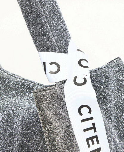 日本直送CITEN Metallic One-Handle Tote Bag