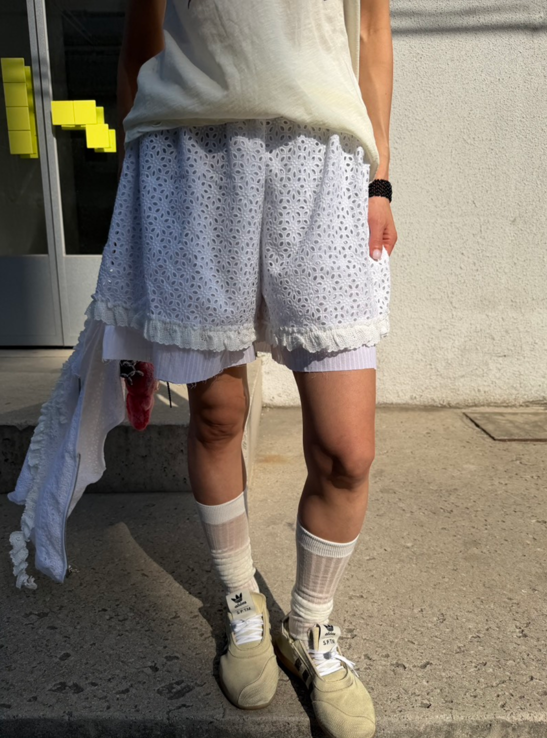 韓國直送Asymmetric "EAGLE" Graphic Oversized Tee /  Pants