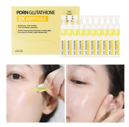 [Rire] PDRN Glutathione 2X Whitening Repair Ampoule (Buy One Get One Free)