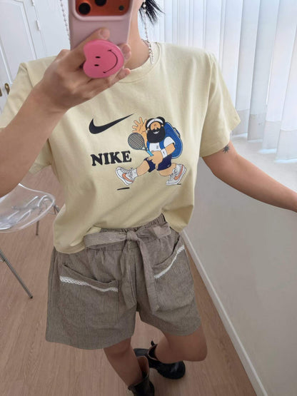 Direct from Korea Retro Graphic Tee / Shorts