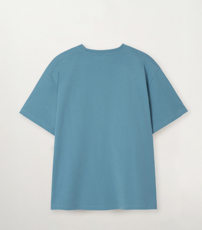 Korea Satur Flower Pocket Tee