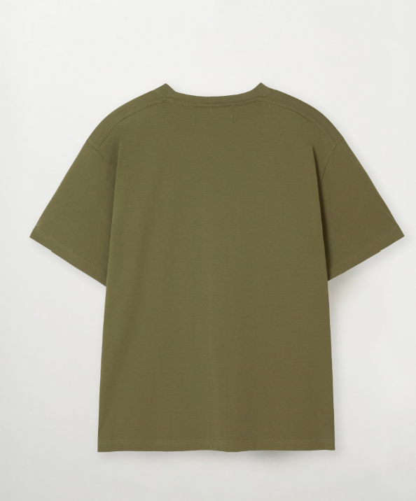 Korea Satur Flower Pocket Tee