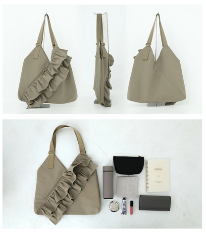 🌟Limited stock, available while supplies last🌟Direct from Japan: Fill -trimmed V -cut tote bag