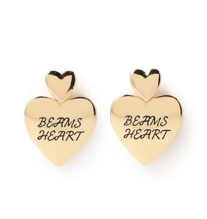 日本直送Beams Heart Logo Earrings / Bracelet