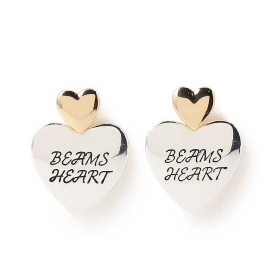 日本直送Beams Heart Logo Earrings / Bracelet