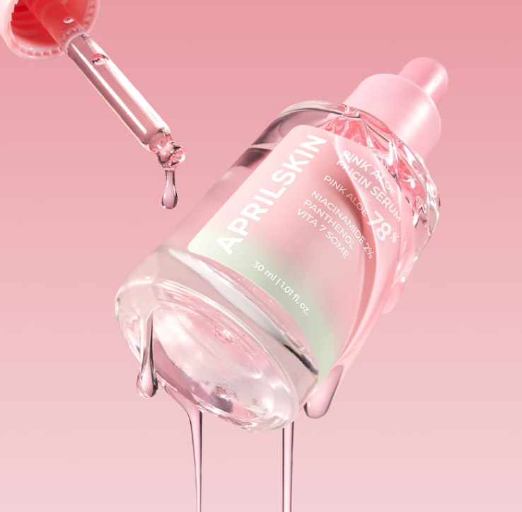 🇰🇷韓國 Aprilskin 粉紅蘆薈黏蛋白精華露 30ml