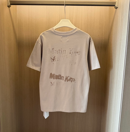 Matin Kim Pigment Graffiti Logo Tee