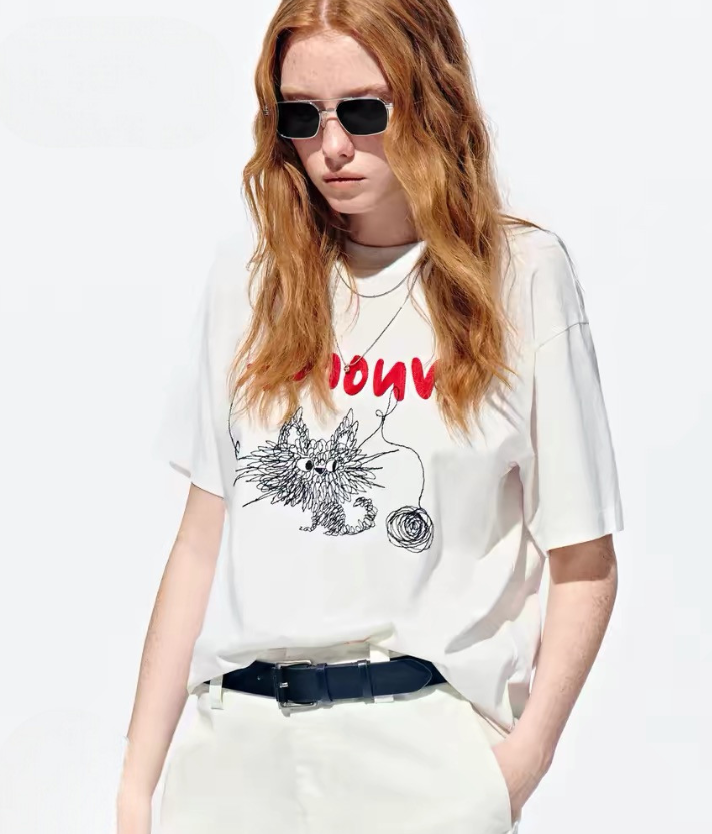 Amour Graffiti Cat Tee