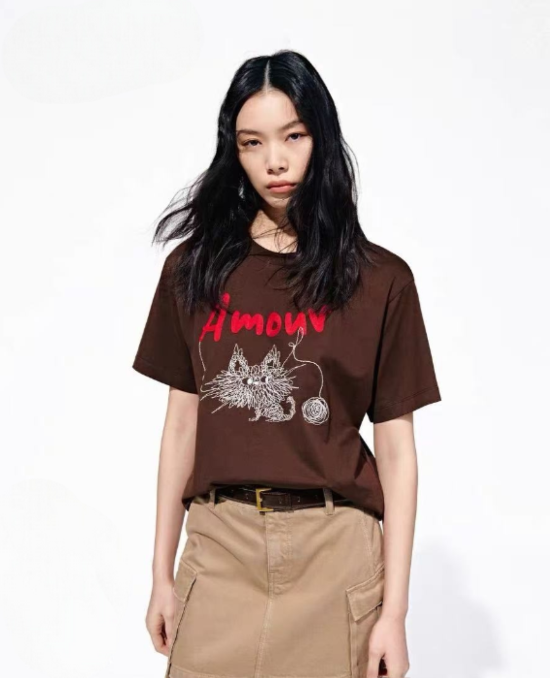 Amour Graffiti Cat Tee