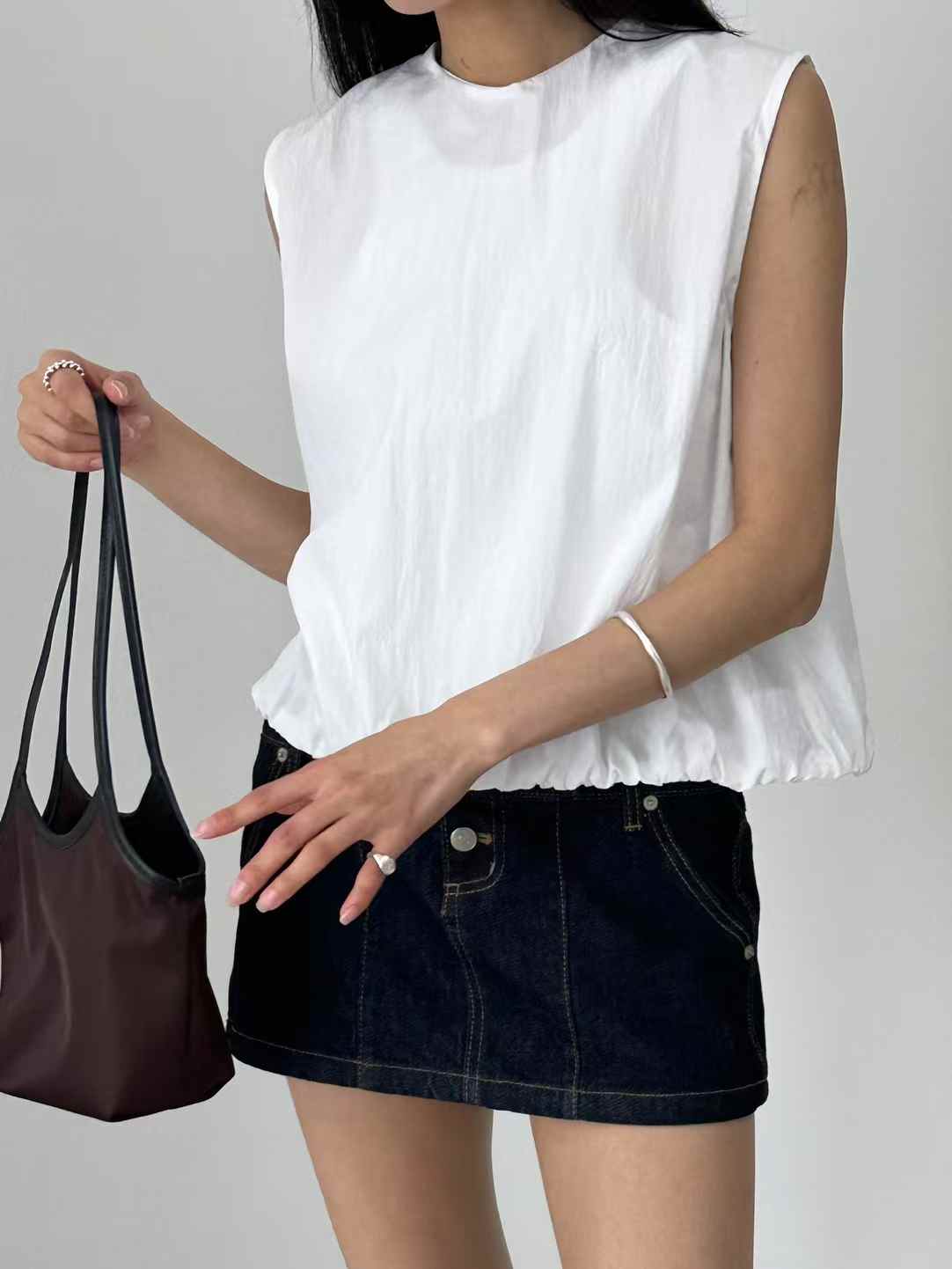 Direct from Korea: Two-Way Bubble Vest / Skirt