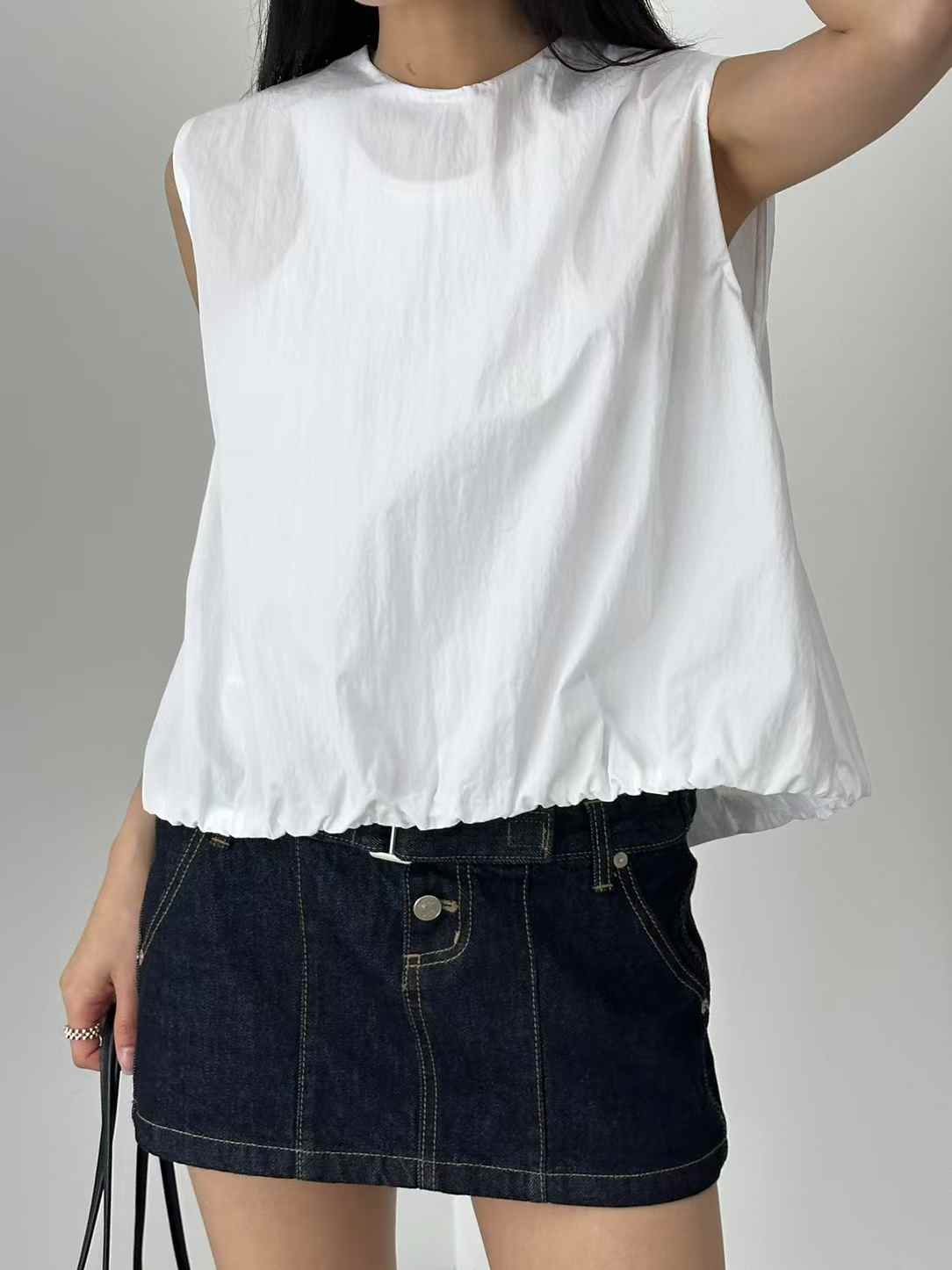 Direct from Korea: Two-Way Bubble Vest / Skirt