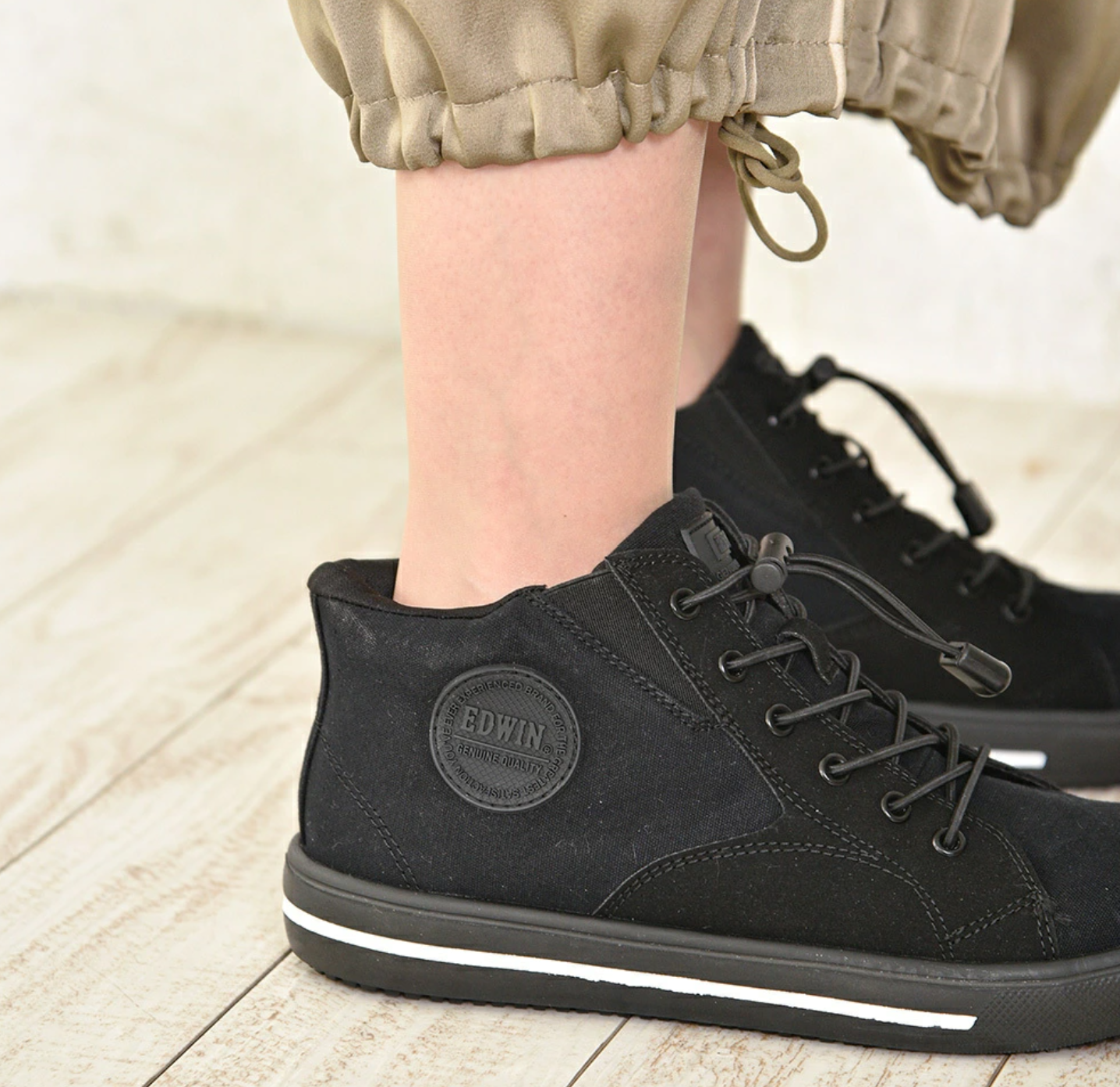 🌟數量有限 售完即止🌟日本直送EDWIN All-Weather Hands-Free High-Top Sneakers