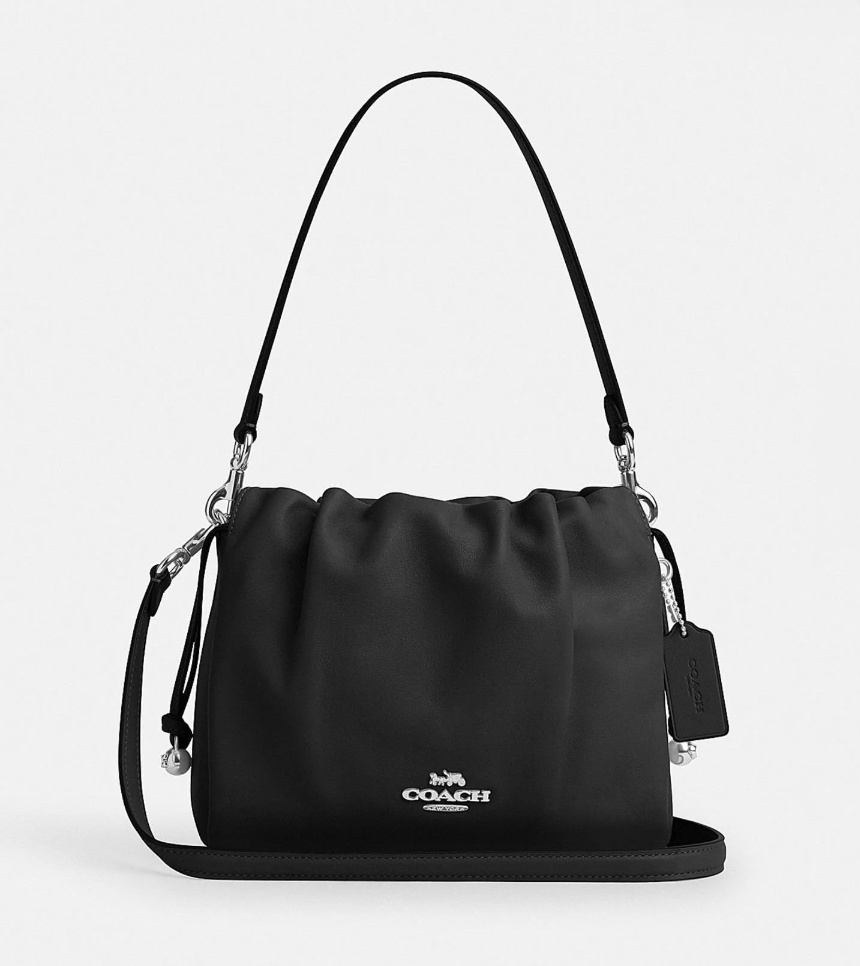 日本直送Coach Faye Drawstring Bag