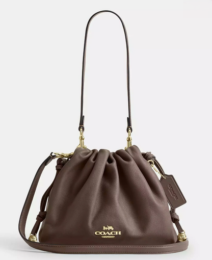 日本直送Coach Faye Drawstring Bag