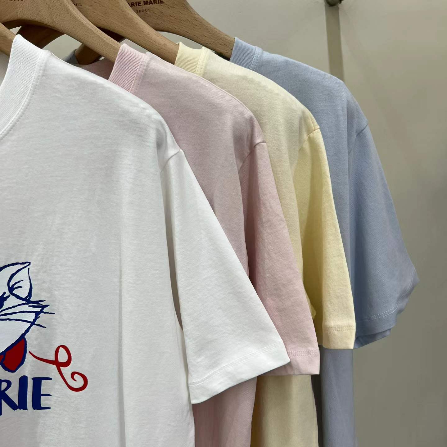 韓國直送Marie Character Tee