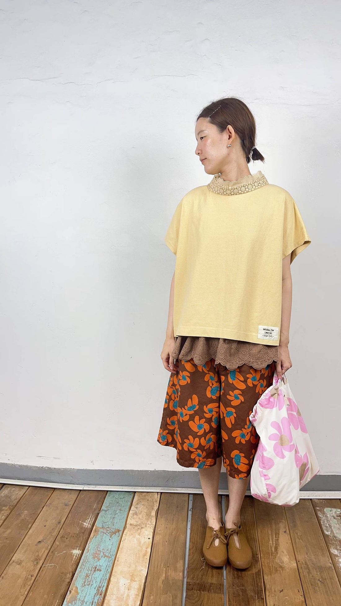 韓國直送Relaxed Drawstring Pants / Tee