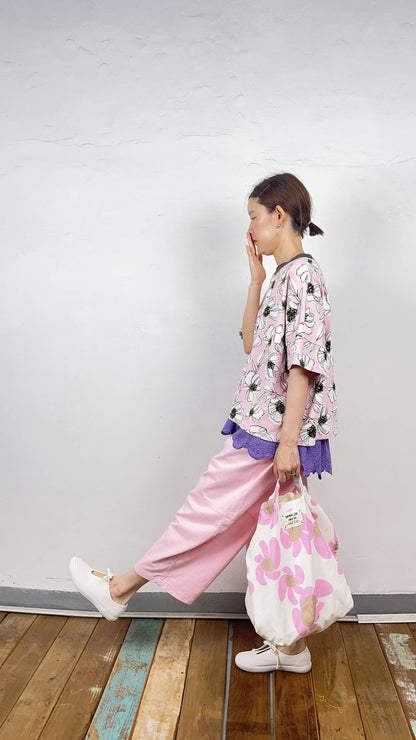 韓國直送Canvas Petal Tee