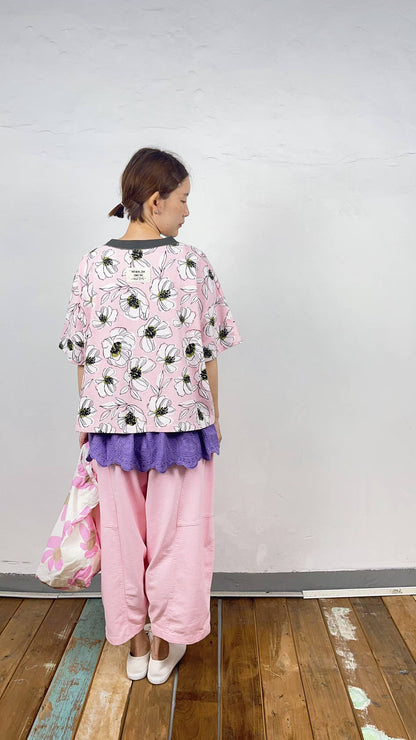 韓國直送Canvas Petal Tee