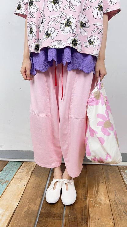 韓國直送Canvas Petal Tee