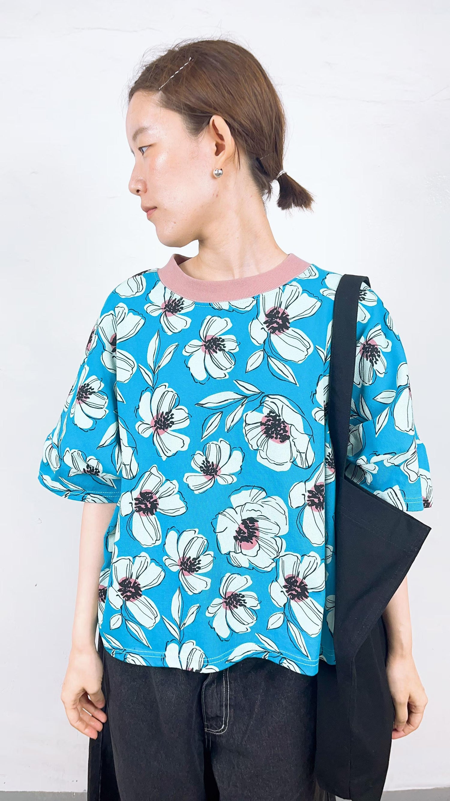 韓國直送Canvas Petal Tee