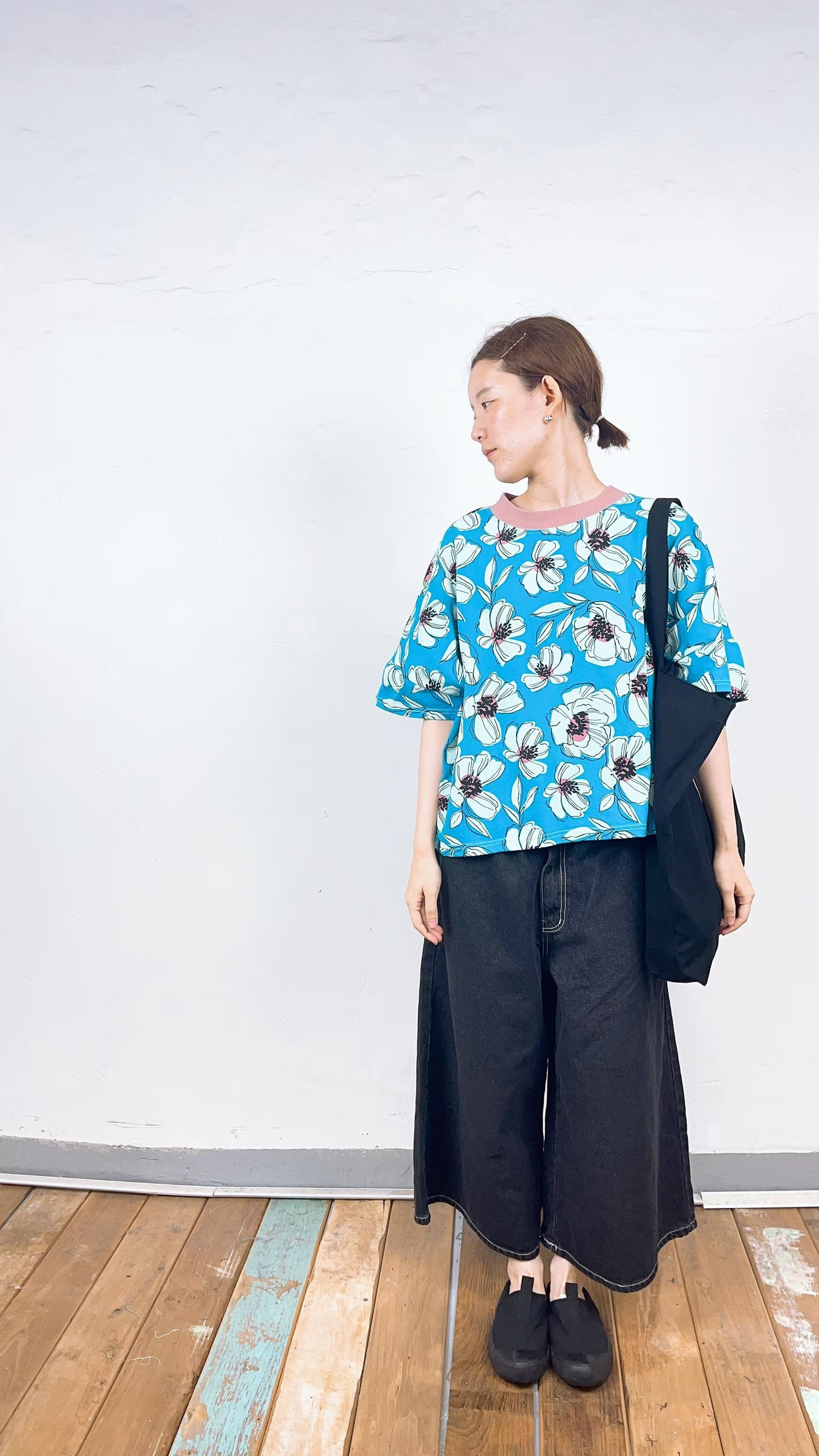 韓國直送Canvas Petal Tee