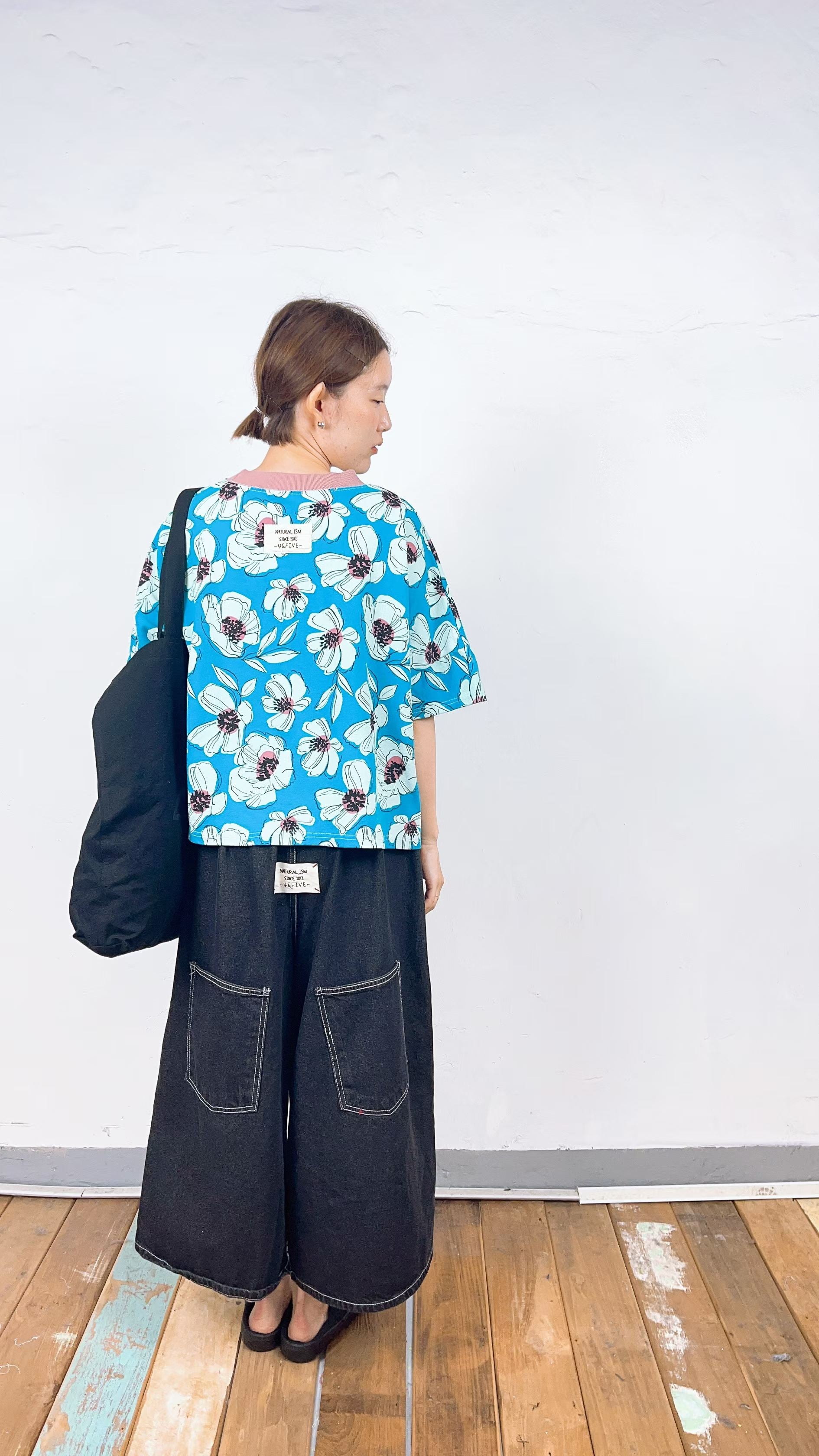 韓國直送Canvas Petal Tee