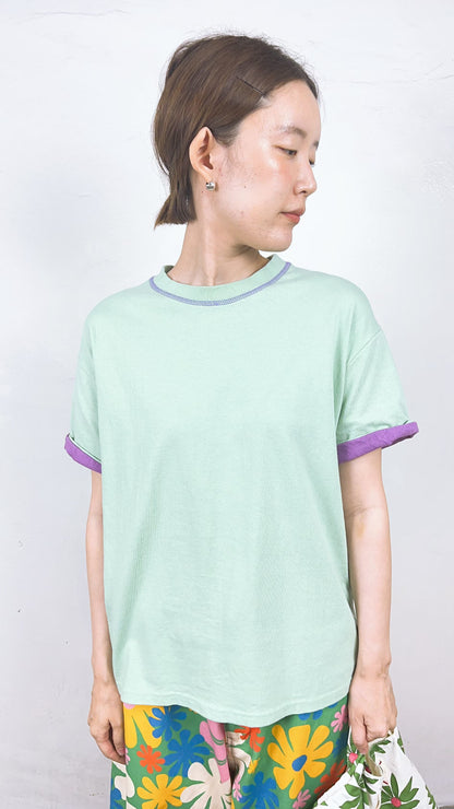 韓國直送Color Splash Ringer Tee / pants