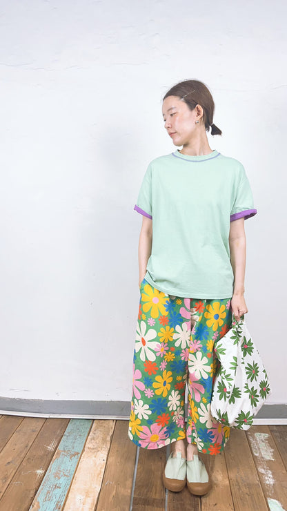 韓國直送Color Splash Ringer Tee / pants