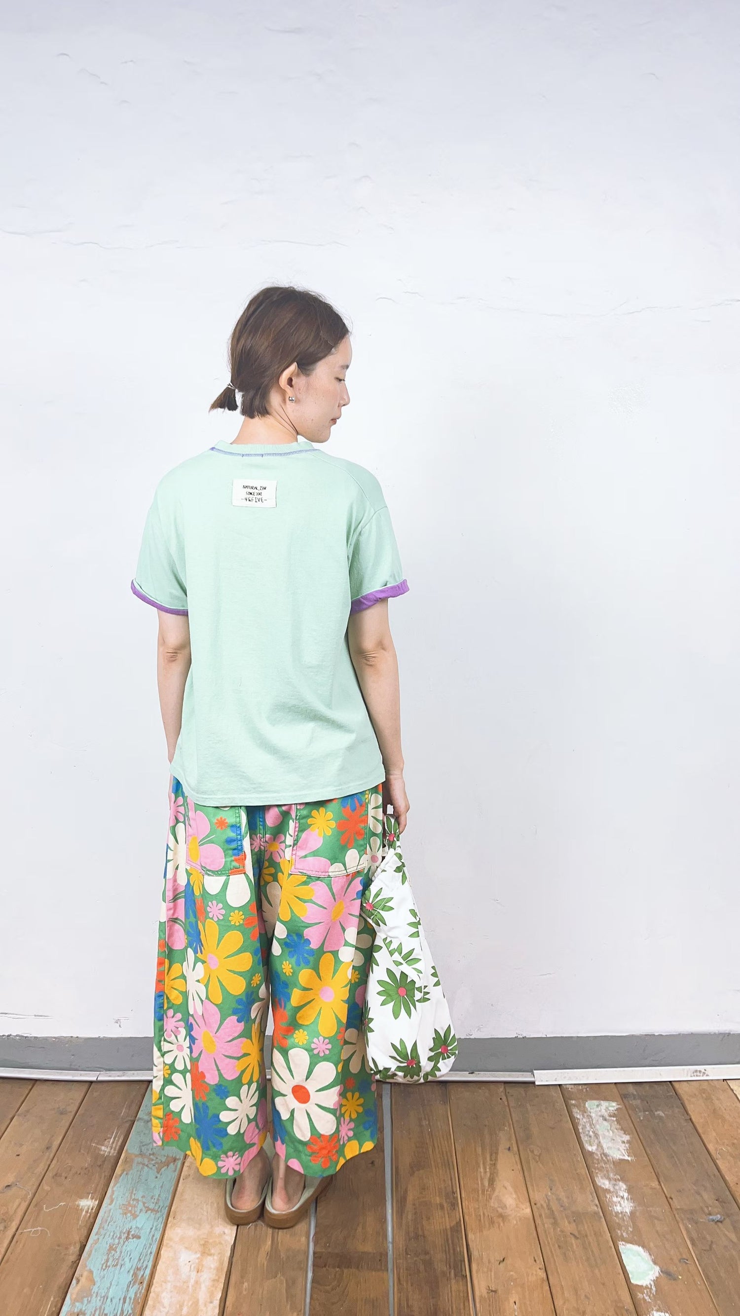韓國直送Color Splash Ringer Tee / pants