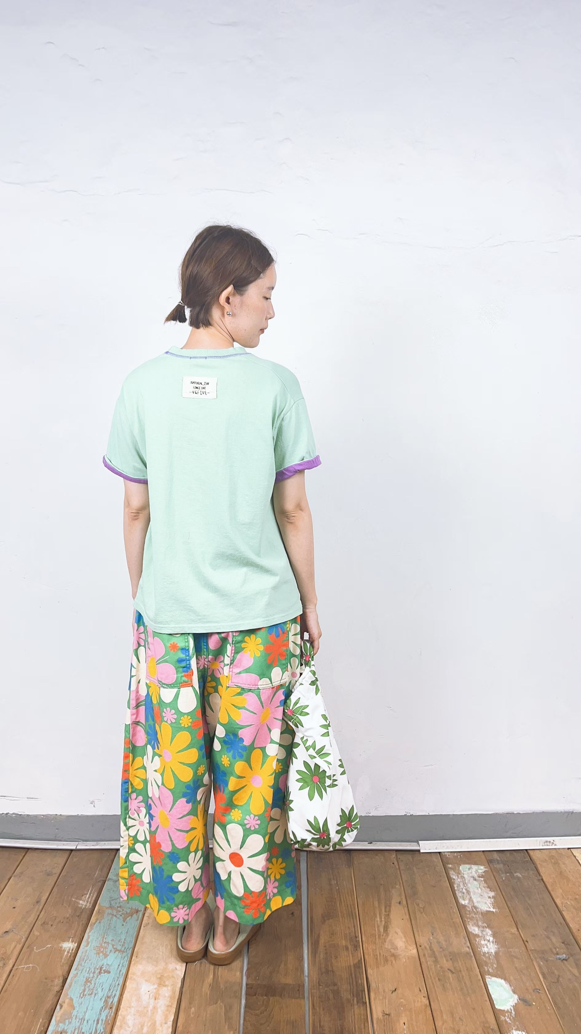 韓國直送Color Splash Ringer Tee / pants