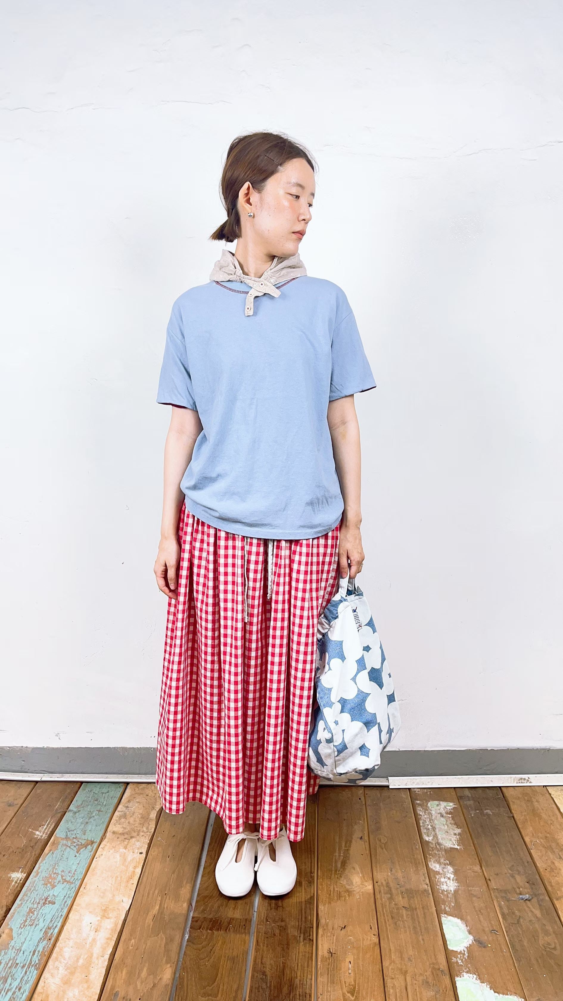 韓國直送Color Splash Ringer Tee / pants