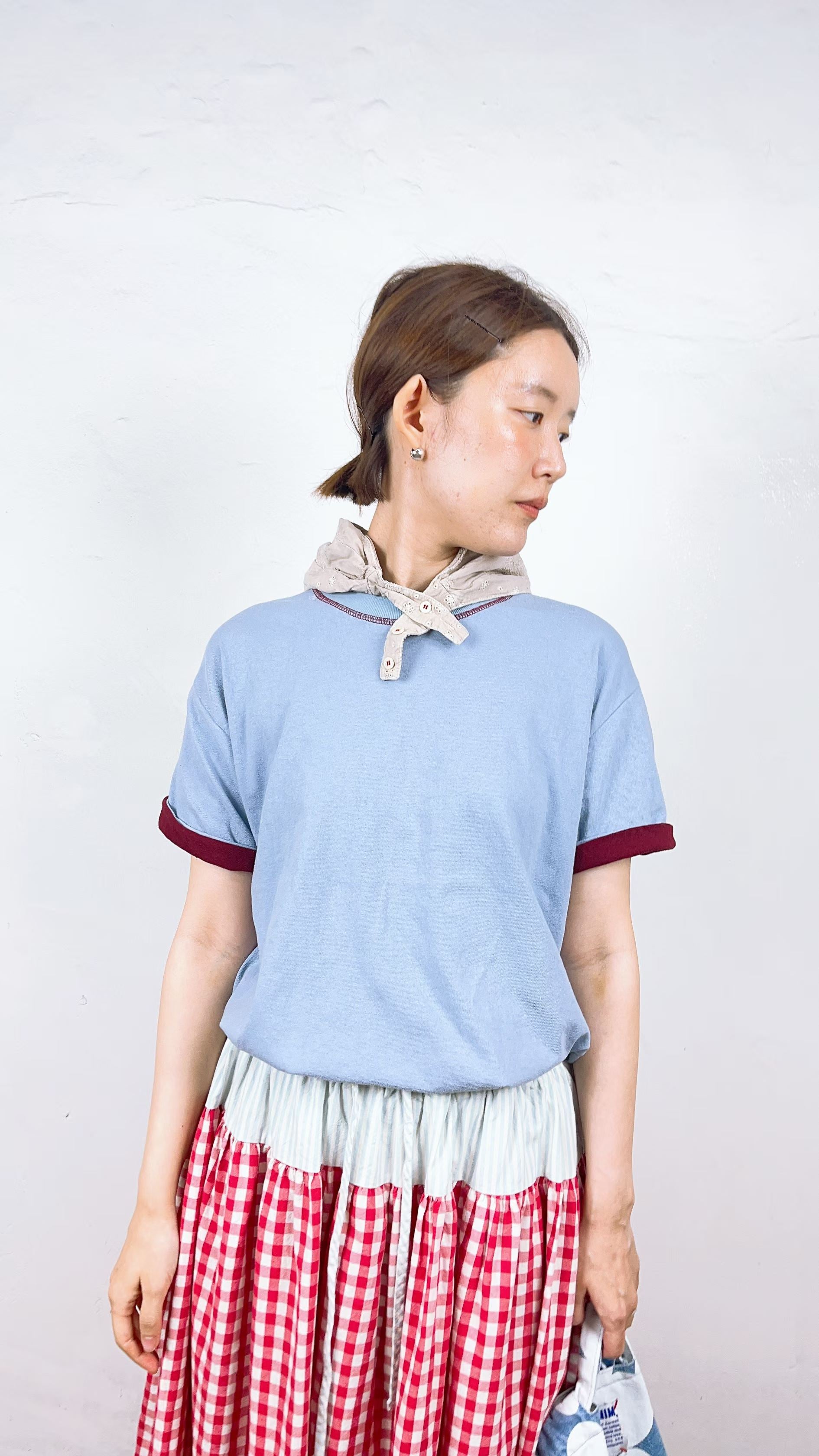 韓國直送Color Splash Ringer Tee / pants