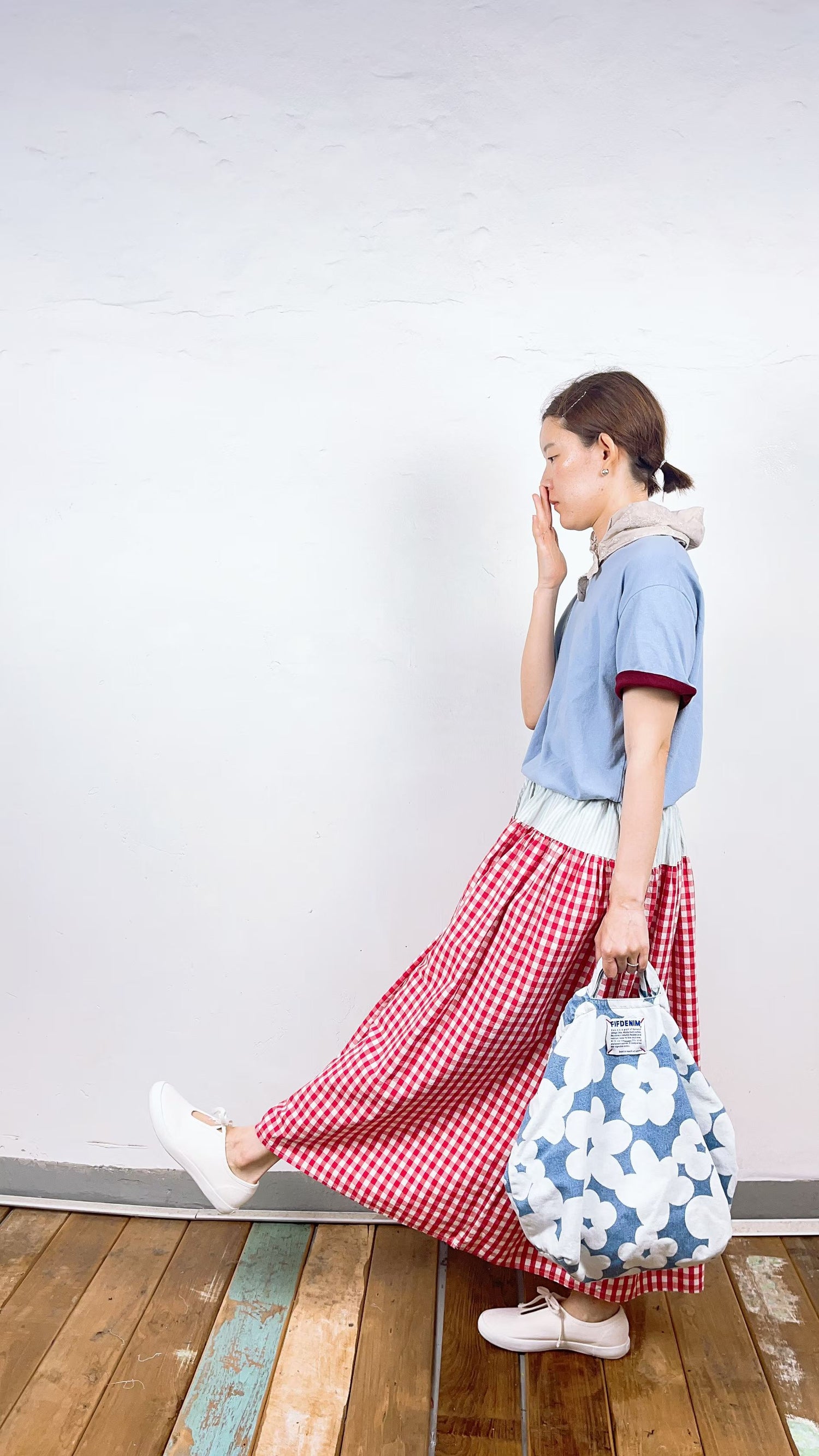 韓國直送Color Splash Ringer Tee / pants