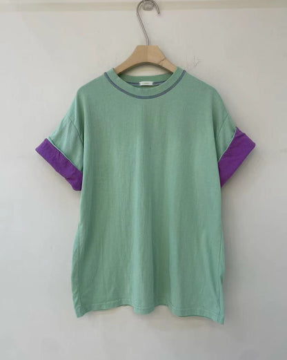韓國直送Color Splash Ringer Tee / pants