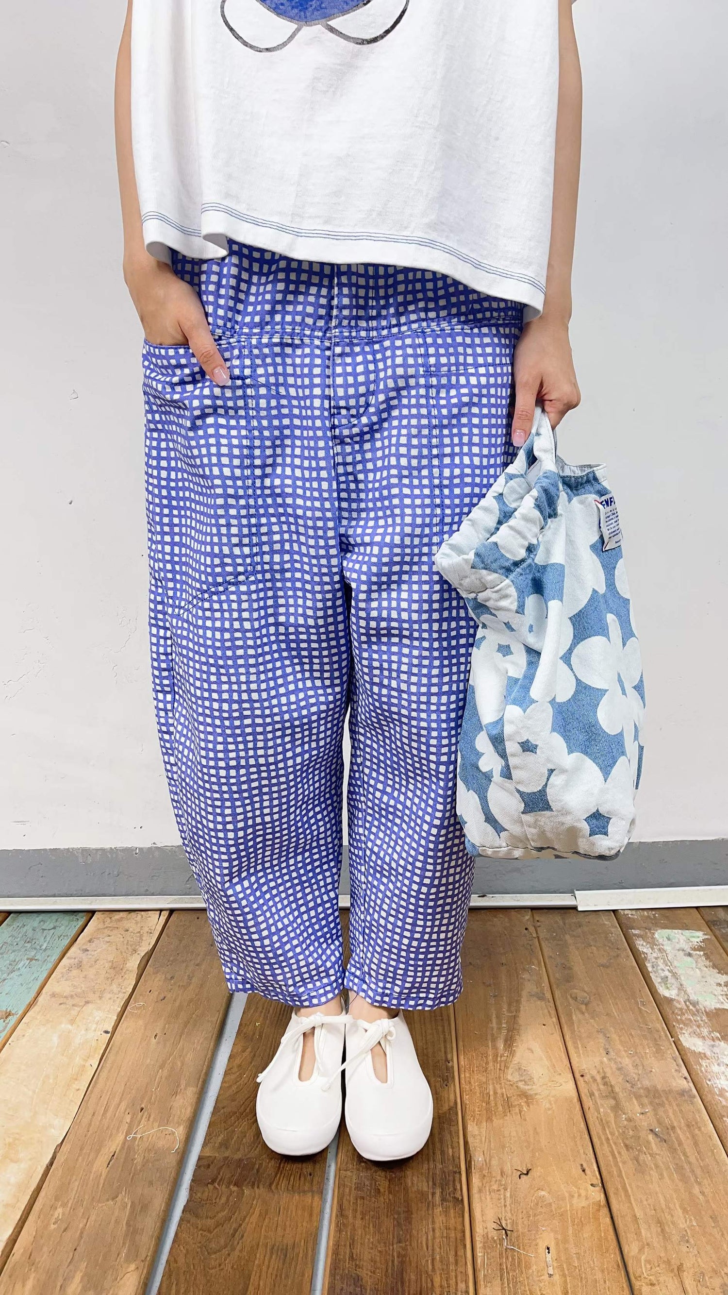韓國直送Breeze Dual-Way Gathered Blouse Top / Pants