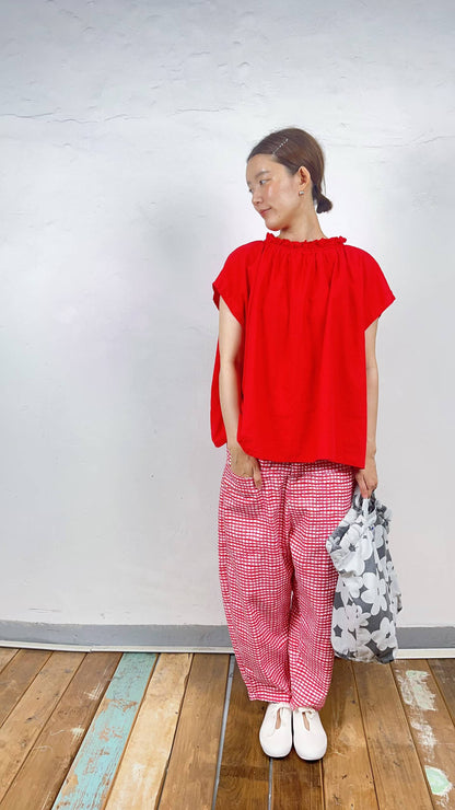 韓國直送Breeze Dual-Way Gathered Blouse Top / Pants